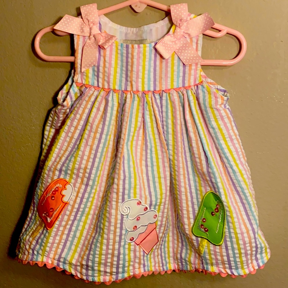 ✅🛍️ 4/$16 Shop 
Ice cream dress 3/6 mths